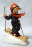 ドイツ製,フィギリン,フンメル人形（ スキーをする少年）