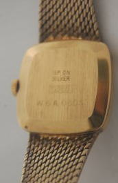 女性用腕時計,レディース,ウォルサム,ゴールデン　マキシム・９２５シルバー,手巻き