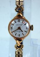 女性用腕時計,レディース,ウォルサム,３針,手巻き