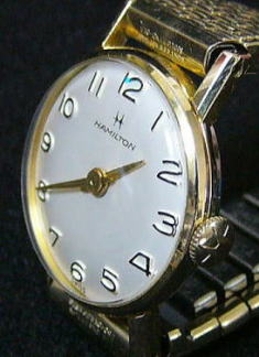 女性用腕時計,レディース,ハミルトン,手巻き