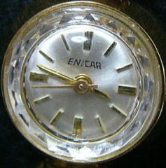 女性用腕時計,レディース,エニカー,３針手巻き