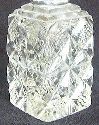 アンティーク,香水瓶,イギリス,クリスタルカットガラス＆シルバー