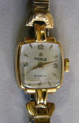 女性用腕時計,レディース,ピアース・ＰＩＥＲＣＥ,１８金無垢,手巻き