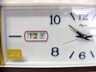 置き時計,目覚まし時計,オルゴール,リズム時計,メロディ・オースザンナ
