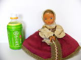 人形,ティーコゼ,紅茶ポット保温用,イギリス