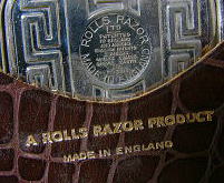 携帯髭剃りSET,ROLLIS RAZOR 社,イギリス