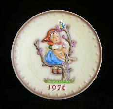 飾り皿,M.I.フンメル人形,イヤープレート,ドイツ,ゴーベル社