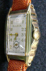 京都嵯峨野パーシモンのアンティーク・腕時計,ブローバ・BLOVA,アールデコ