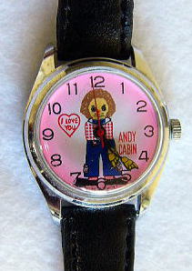 【昭和レトロ・希少ビンテージ、新品未使用】ANDY CABIN 手巻き 腕時計