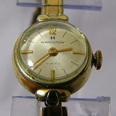 女性用腕時計,レディース,ハミルトン・HAMILTON,手巻き機械時計