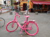 ベルリンの街角で見つけたアートな自転車