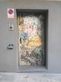 スペイン・バルセロナ、街角アート、落書きアート