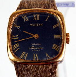 女性用腕時計,レディース,ウォルサム,ゴールデン　マキシム・９２５シルバー,手巻き