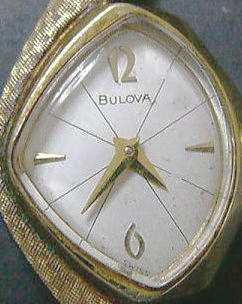女性用腕時計,レディース,ブローバ,アールデコ,手巻き
