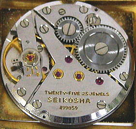 アンティーク腕時計,セイコー・ゴールドフェザー,角形,cal60A