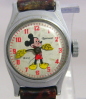 ディズニー時計,ミッキーマウス・インガソル社製,機械式手巻き時計